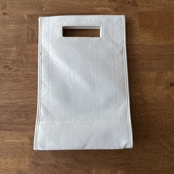 Christian Dior Perfume Bag Pouch White Dior Parfums - Picture 6 of 8